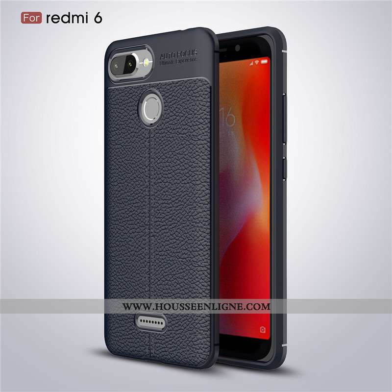 Étui Xiaomi Redmi 6 Mode Protection Téléphone Portable Coque Luxe Ultra Noir