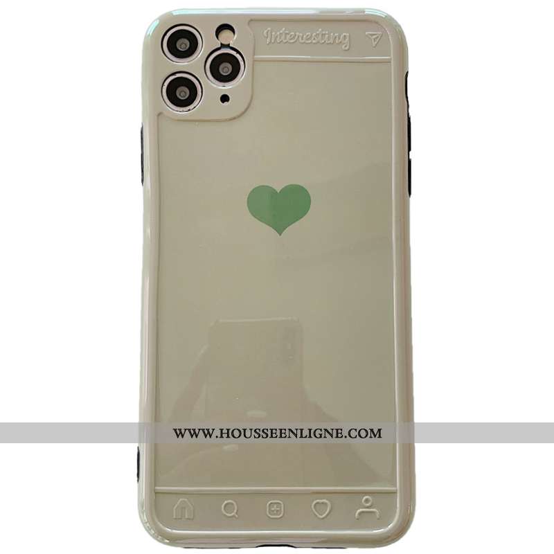 Étui iPhone 11 Pro Max Silicone Protection Téléphone Portable Tout Compris Amoureux Incassable Tenda