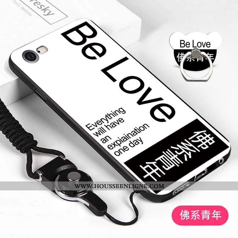 Étui iPhone 6/6s Fluide Doux Ornements Suspendus Coque Noir Incassable Téléphone Portable