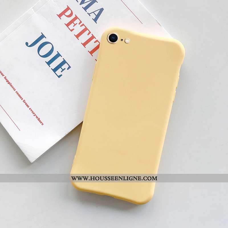 Étui iPhone 6/6s Personnalité Fluide Doux Téléphone Portable Couleur Unie Protection Tout Compris Ve