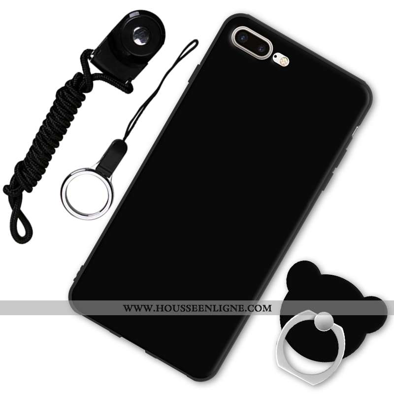 Étui iPhone 7 Plus Fluide Doux Protection Tendance Rouge Coque Téléphone Portable