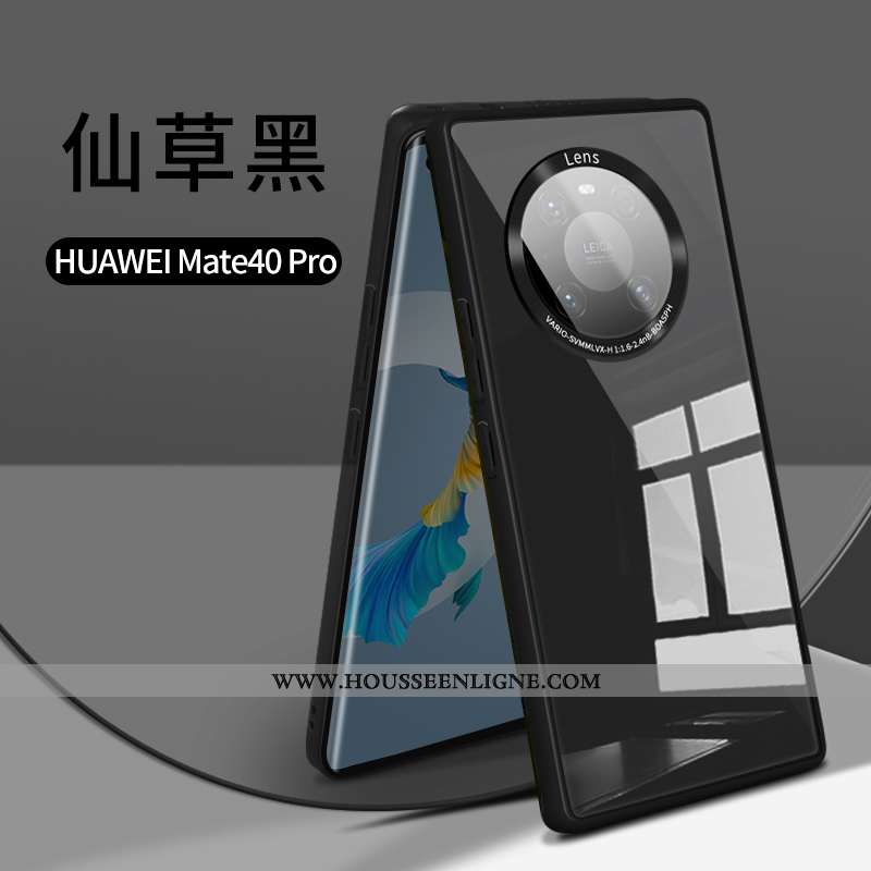 Coque Huawei Mate 40 Pro Légère Silicone Nouveau Ultra Protection Verre Tout Compris Violet