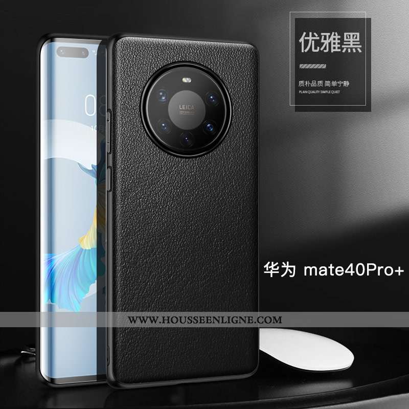 Coque Huawei Mate 40 Pro+ Protection Personnalité Vert Bovins Simple Étui Verte