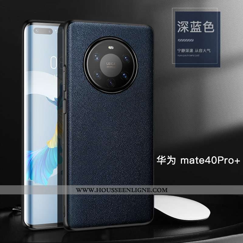 Coque Huawei Mate 40 Pro+ Protection Personnalité Vert Bovins Simple Étui Verte