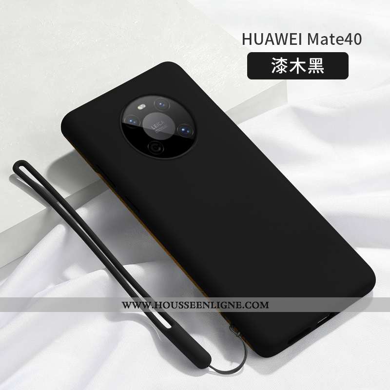 Housse Huawei Mate 40 Légère Silicone Protection Téléphone Portable Ultra Vert Simple Verte