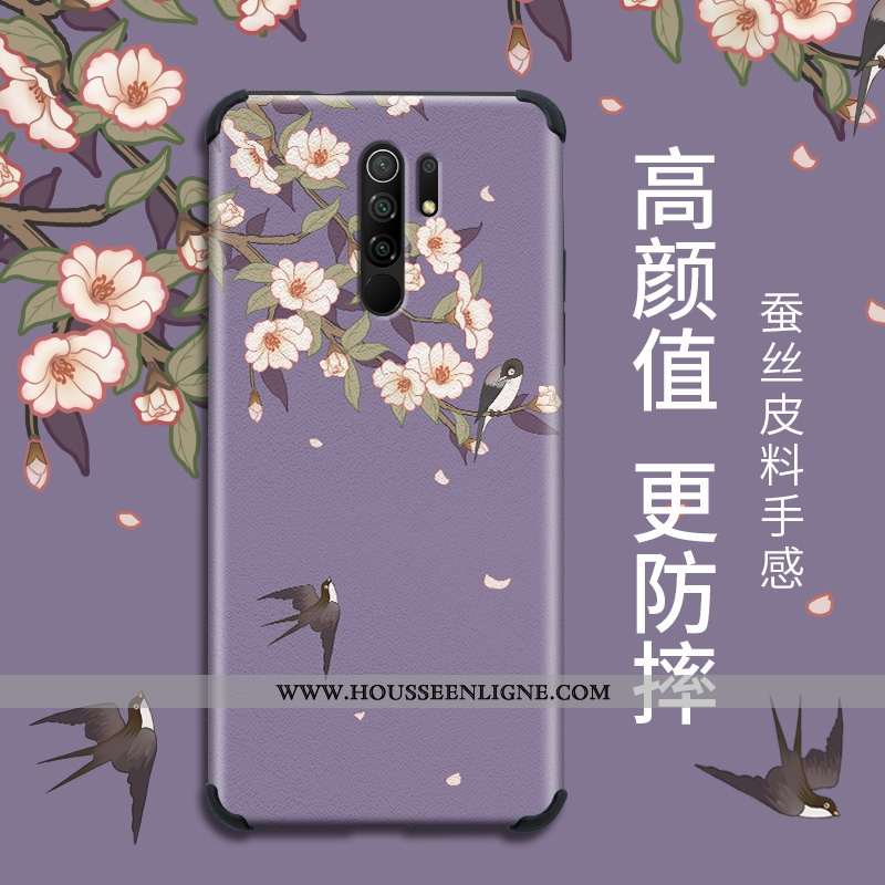 Étui Xiaomi Redmi 9 Ultra Légère Style Chinois Nouveau Incassable Protection Téléphone Portable Viol