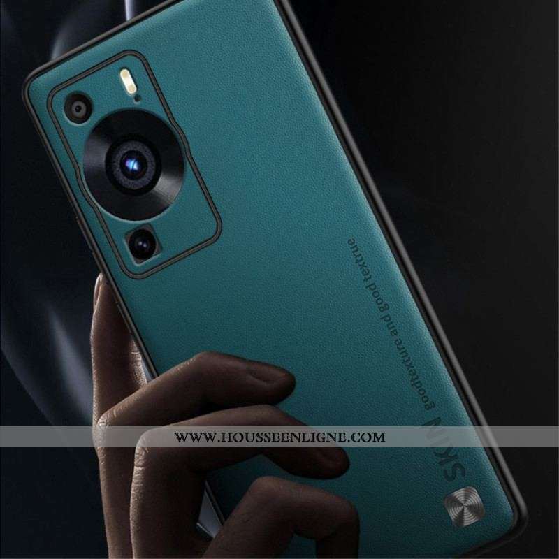 Coque Huawei P60 Pro Simili Cuir SKIN