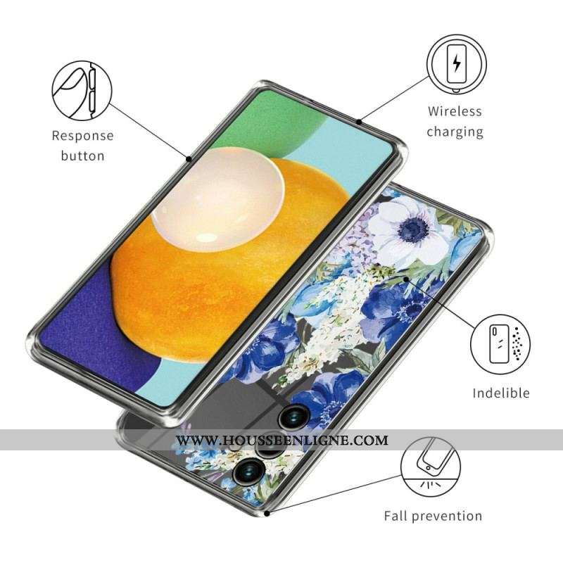 Coque Samsung Galaxy A14 5G / A14 Transparente Végétale