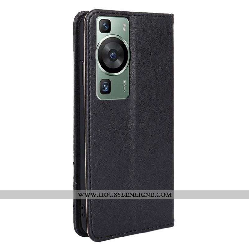 Flip Cover Huawei P60 Pro Rivet Décoratif