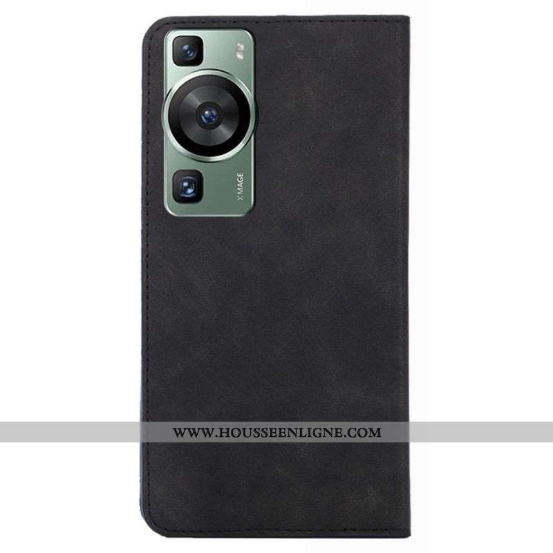 Flip Cover Huawei P60 Pro Simili Cuir