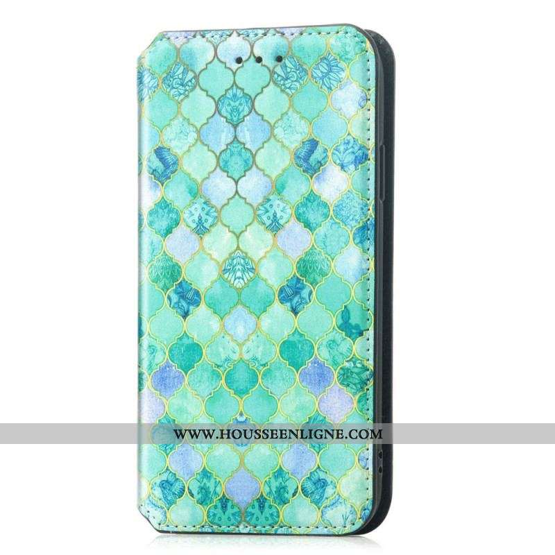 Flip Cover Samsung Galaxy A14 5G / A14 Design RFID Caseneo