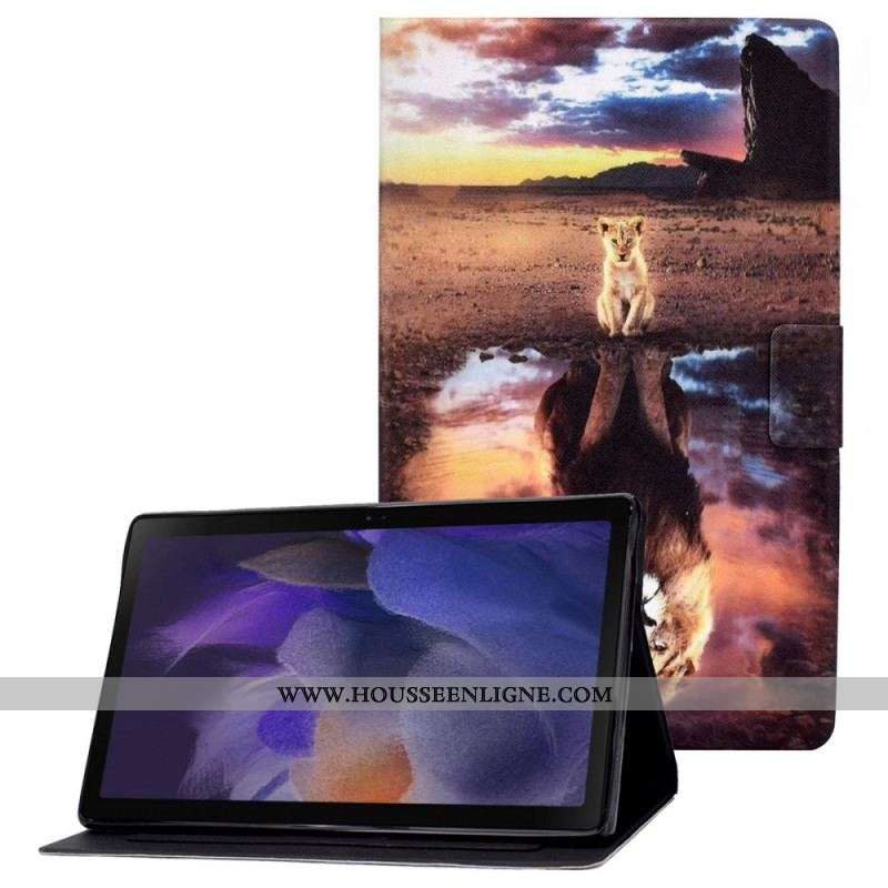Housse Samsung Galaxy Tab Tab A8 (2021) Rêve de Lionceau
