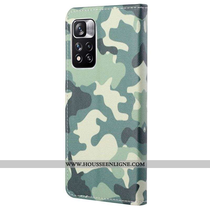 Housse Xiaomi Redmi Note 11 Pro / Note 11 Pro 5G Camouflage Militaire