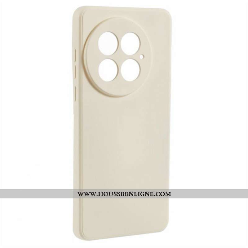 Coque 2-3n-1 OnePlus 13 Silicone Flexible avec Protection Écran en Verre Trempé