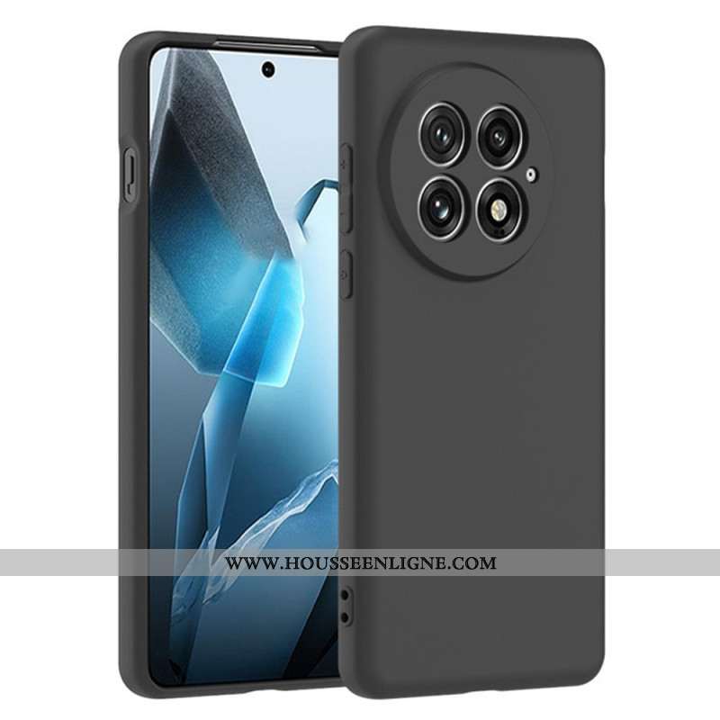 Coque 2-en-1 OnePlus 13 Silicone Mat avec Protecteur Écran en Verre Trempé