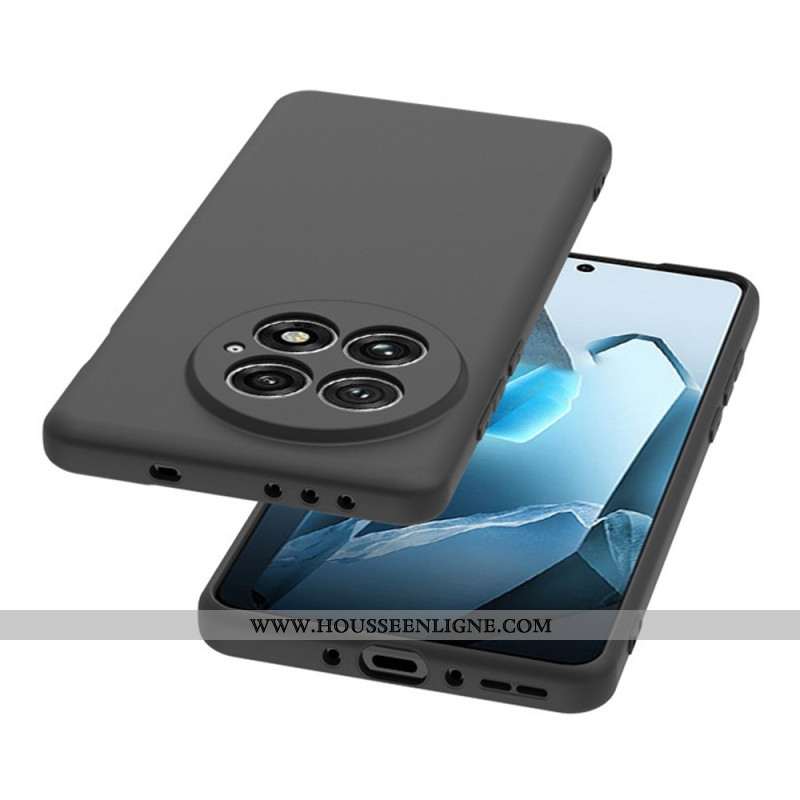 Coque 2-en-1 OnePlus 13 Silicone Mat avec Protecteur Écran en Verre Trempé