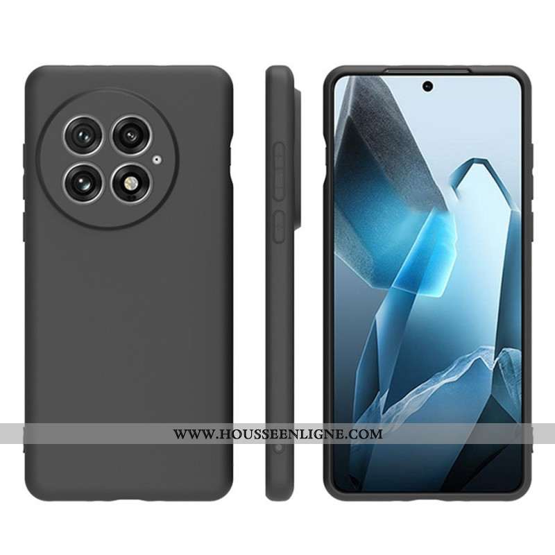 Coque 2-en-1 OnePlus 13 Silicone Mat avec Protecteur Écran en Verre Trempé