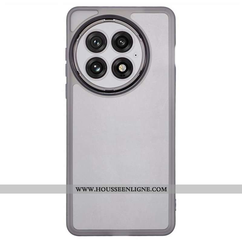 Coque 2-en-1 OnePlus 13 Transparente Teintée avec Protecteur Écran en Verre Trempé