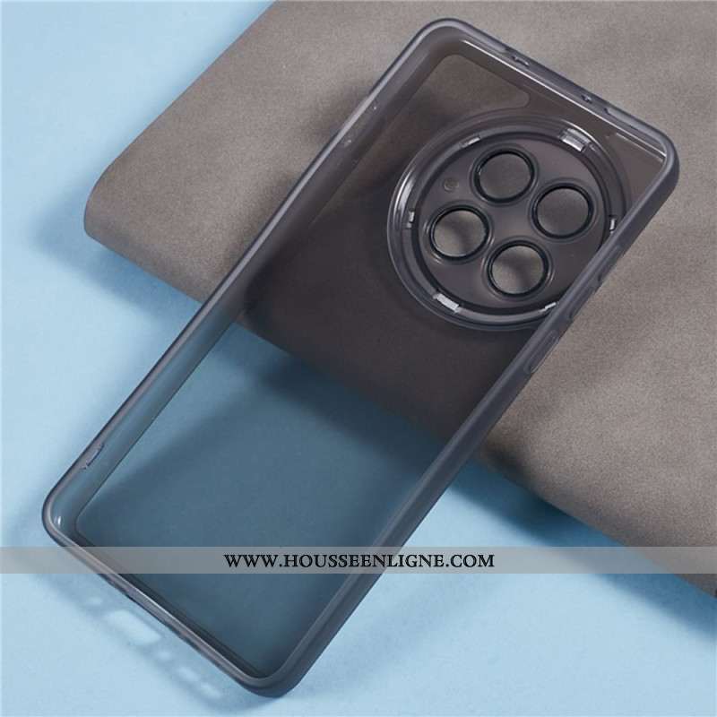 Coque 2-en-1 OnePlus 13 Transparente Teintée avec Protecteur Écran en Verre Trempé