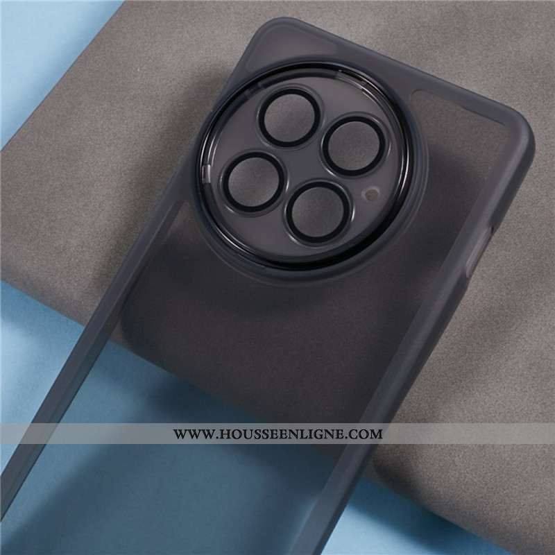 Coque 2-en-1 OnePlus 13 Transparente Teintée avec Protecteur Écran en Verre Trempé