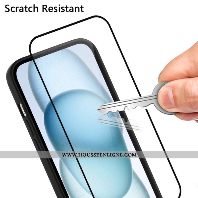 Coque 2-en-1 OnePlus 13 Transparente Teintée avec Protecteur Écran en Verre Trempé