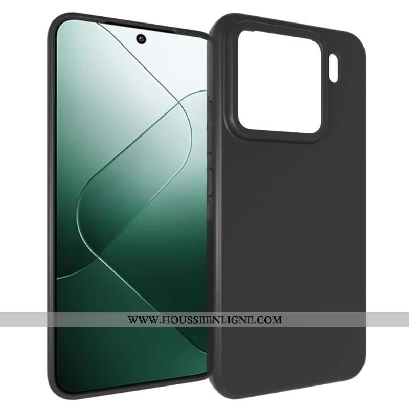 Coque 2-en-1 Xiaomi 15 Silicone avec Protecteur Écran en Verre Trempé