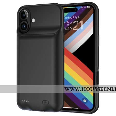 Coque Batterie 6000mAh pour iPhone 17 Protection Renforcée