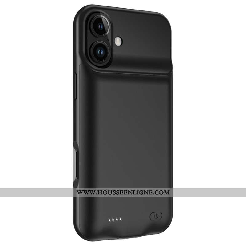 Coque Batterie 6000mAh pour iPhone 17 Protection Renforcée
