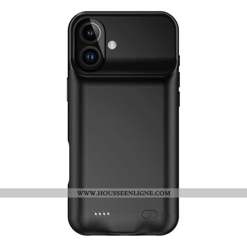 Coque Batterie 6000mAh pour iPhone 17 Protection Renforcée