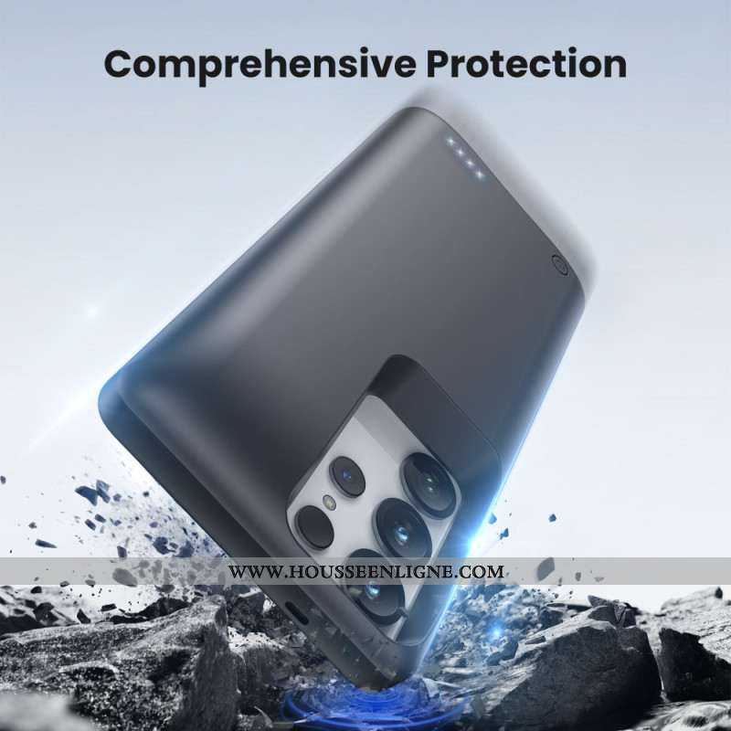 Coque Batterie Externe 10000mAh pour Samsung Galaxy S25 Ultra