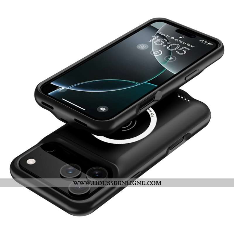 Coque Batterie Externe 6000mAh pour iPhone 17 Pro Max MagSafe