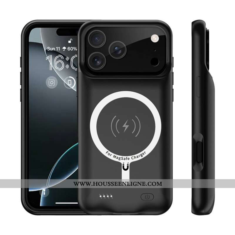 Coque Batterie Externe 6000mAh pour iPhone 17 Pro Max MagSafe