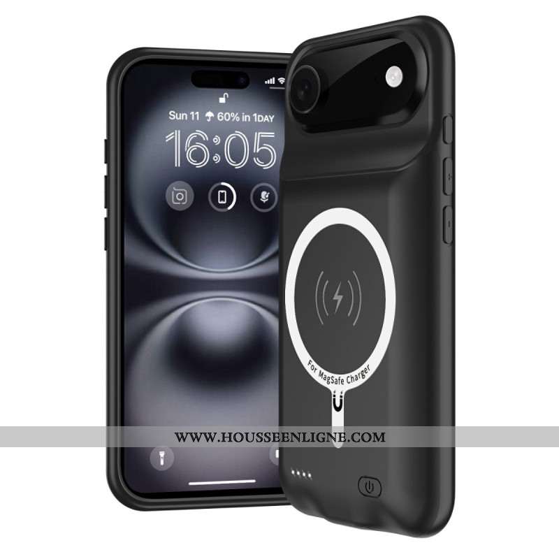 Coque Batterie Externe 6000mAh pour iPhone Air MagSafe