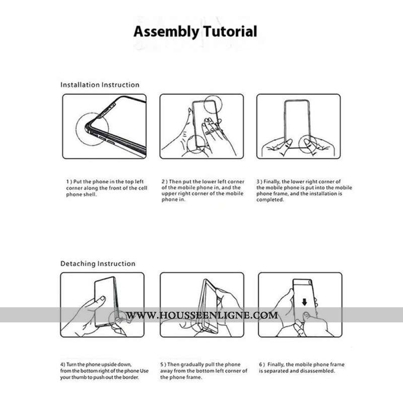 Coque Bumper iPhone 17 Pro Métal