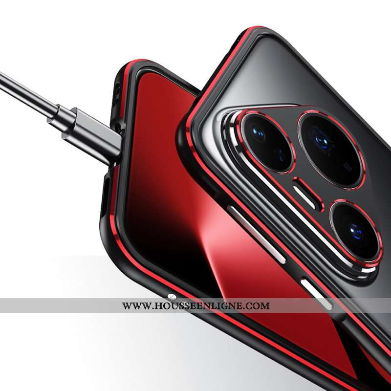 Coque Bumper pour Huawei Pura 80 Pro avec Protection d'Objectif