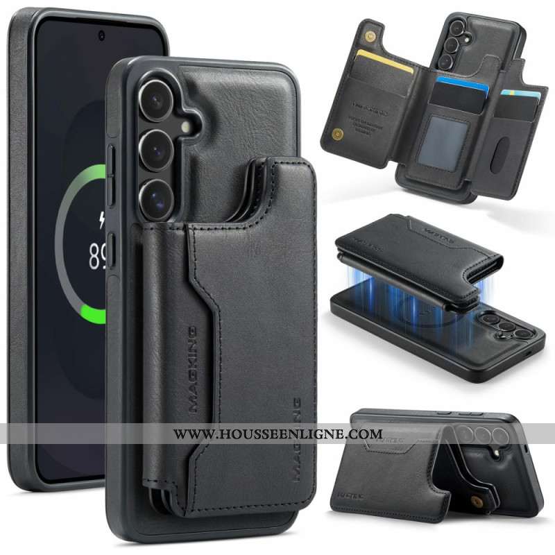 Coque Galaxy S25 FE Magnétique Porte-cartes MAGKING