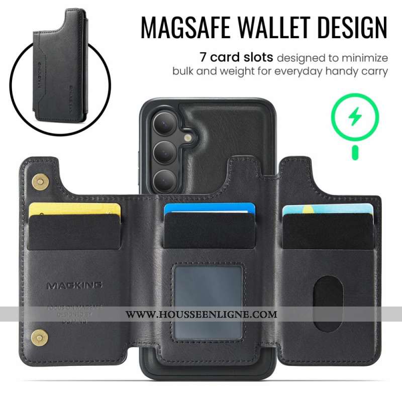 Coque Galaxy S25 FE Magnétique Porte-cartes MAGKING