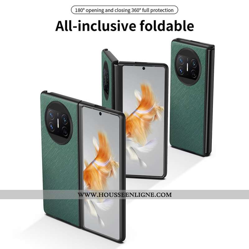 Coque Huawei Mate X3 Texture Tissée