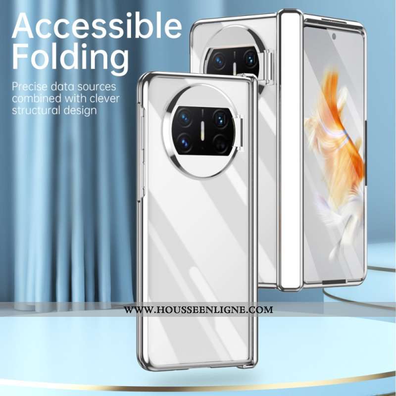 Coque Huawei Mate X3 avec Anneau et Protection pour l'Écran