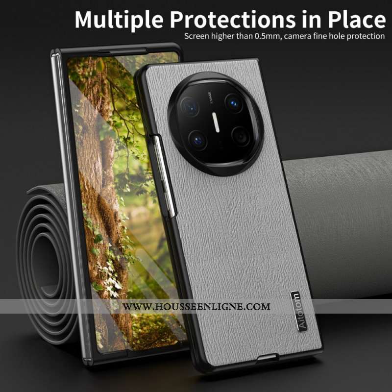 Coque Huawei Mate X6 Texture Bois