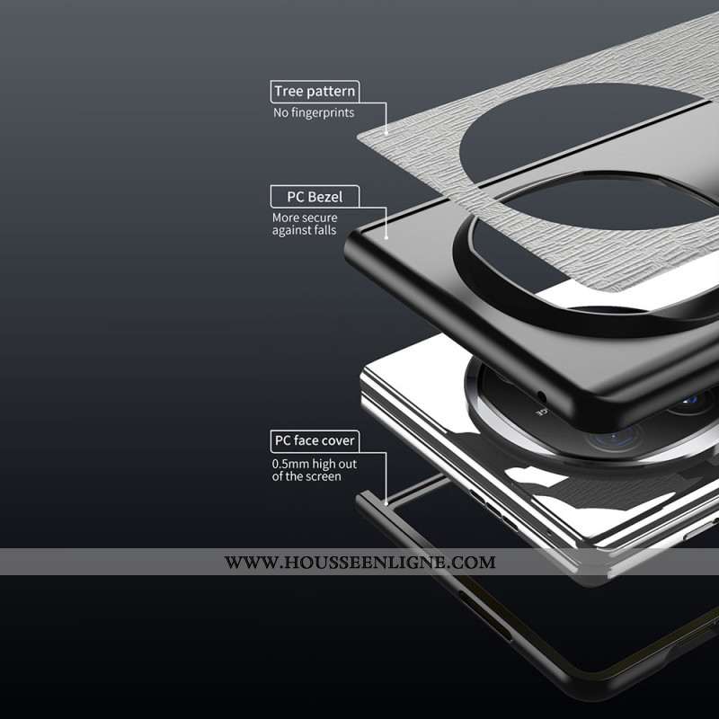 Coque Huawei Mate X6 Texture Bois