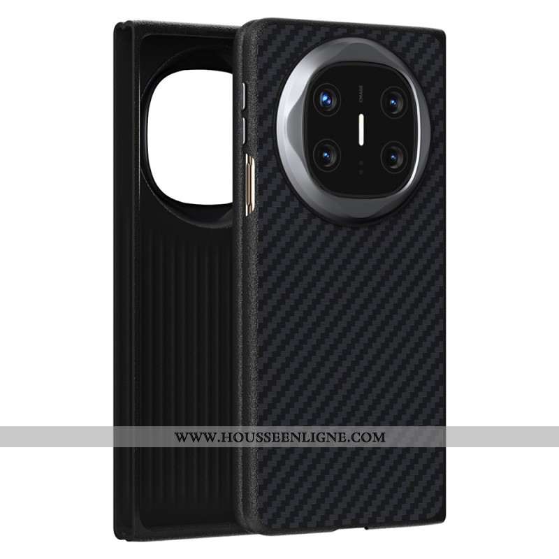 Coque Huawei Mate X6 compatible MagSafeFibre Carbone