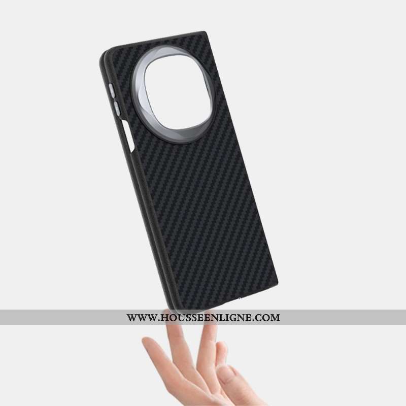 Coque Huawei Mate X6 compatible MagSafeFibre Carbone