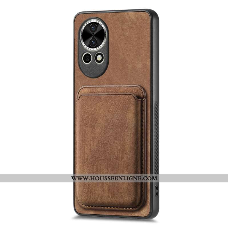 Coque Huawei Nova 13 5G Compatible MagSafe avec Porte-Cartes Détachable