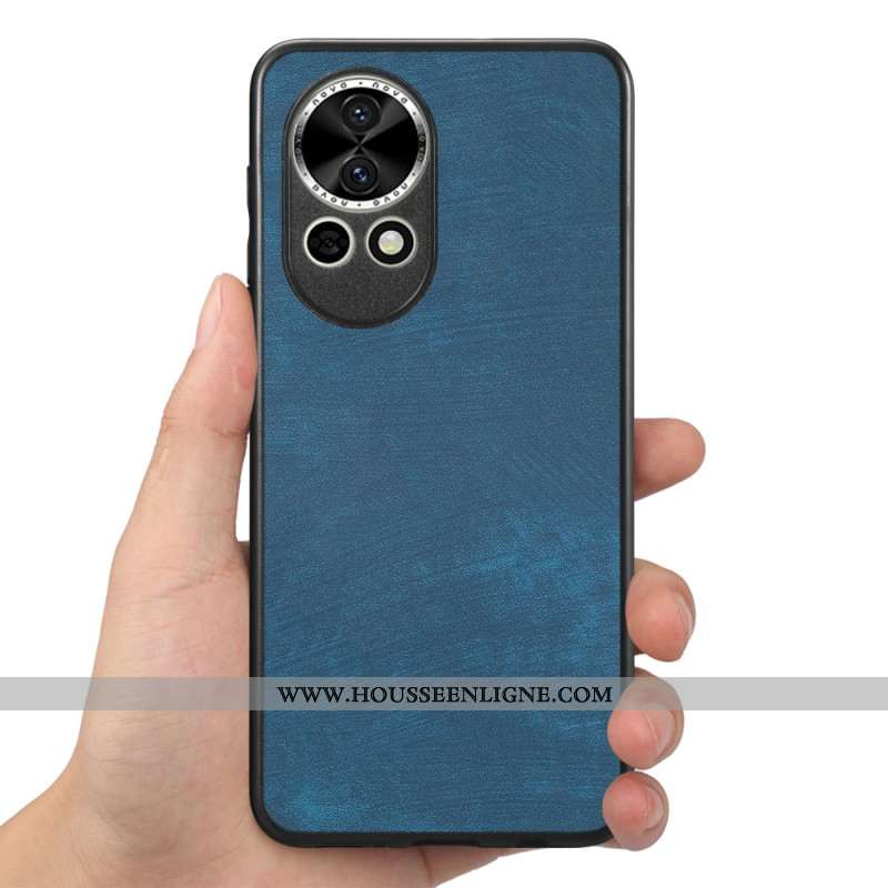 Coque Huawei Nova 13 Effet Cuir Vintage