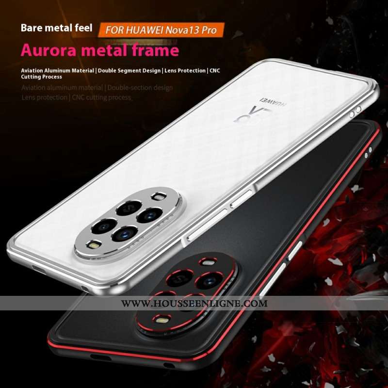 Coque Huawei Nova 13 Pro Bumper avec Protection d'Objectif