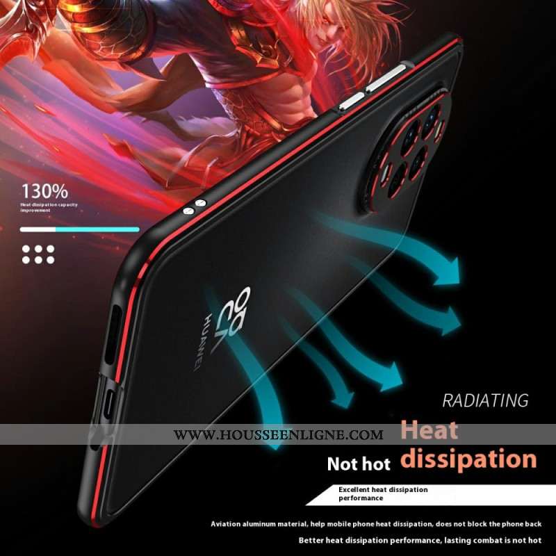 Coque Huawei Nova 13 Pro Bumper avec Protection d'Objectif