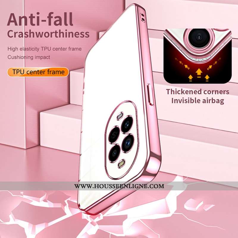 Coque Huawei Nova 13 Pro Cadre Effet Métal