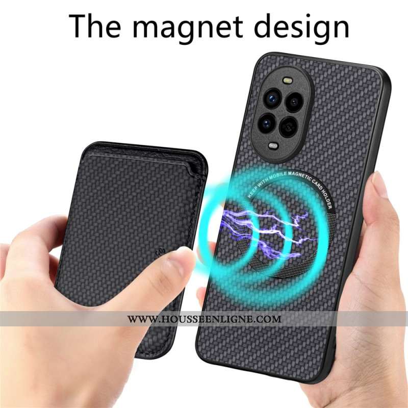 Coque Huawei Nova 13 Pro Porte-cartes Magnétique Détachable