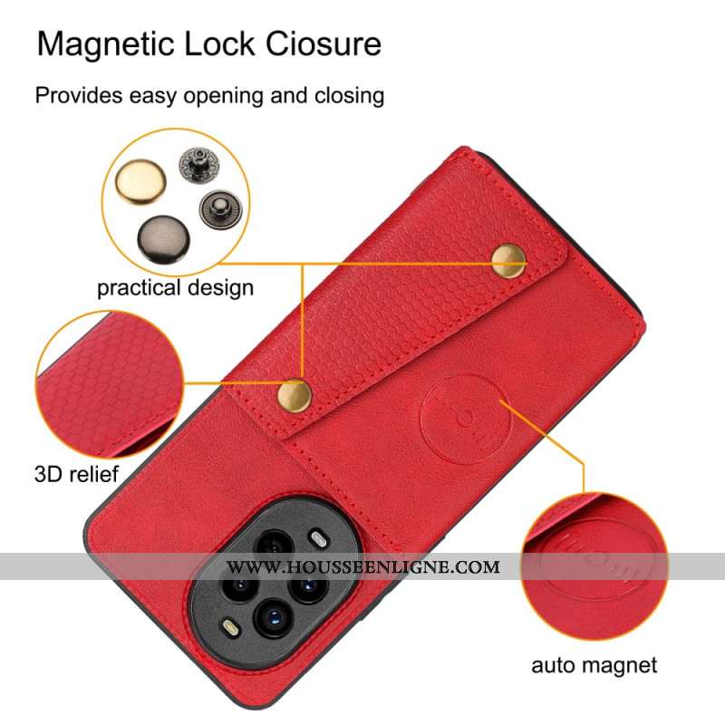 Coque Huawei Nova 13 Pro Porte-cartes et Support